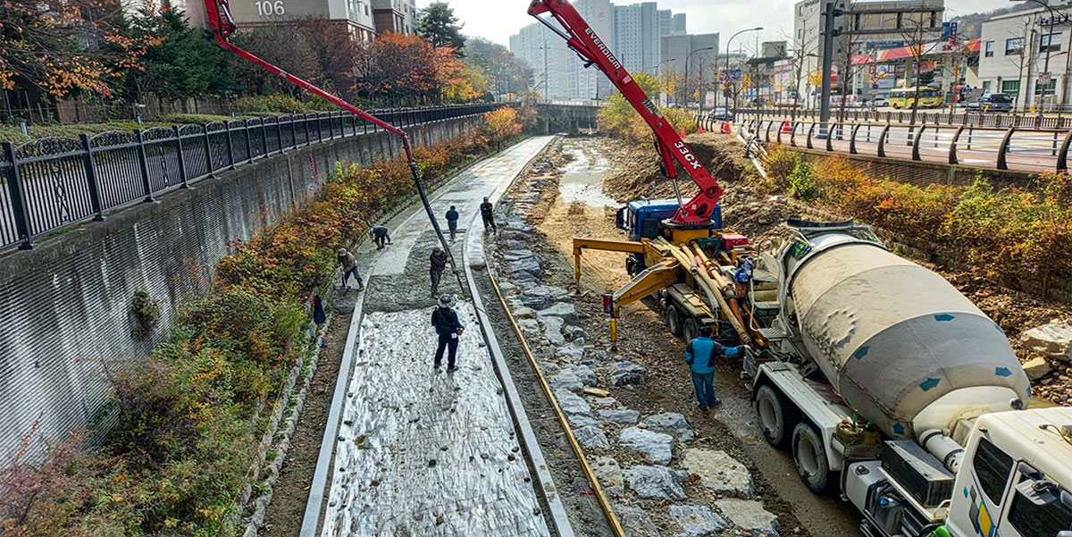 마북천 산책로 조성사업